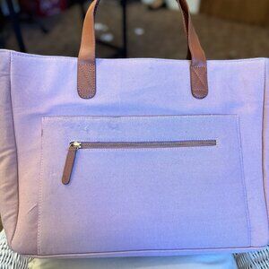 Erin Condren Canvas Pink Work Bag